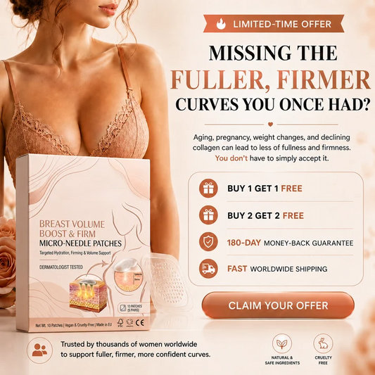 BREAST ENHANCEMENT & FIRMING MICRO-NEEDLE PATCHES